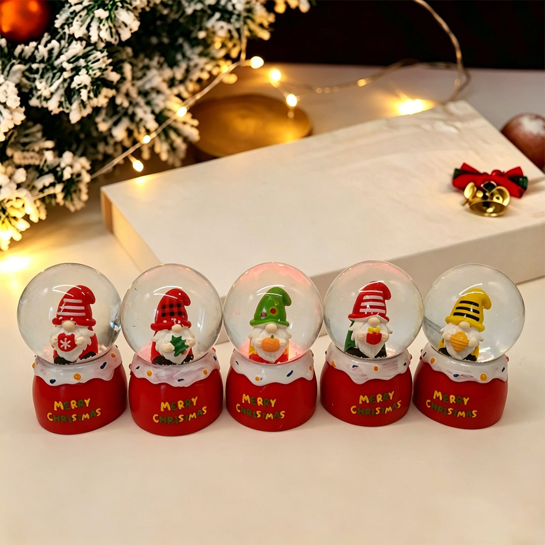 Magical Christmas Snow Globe Figures Kalsten