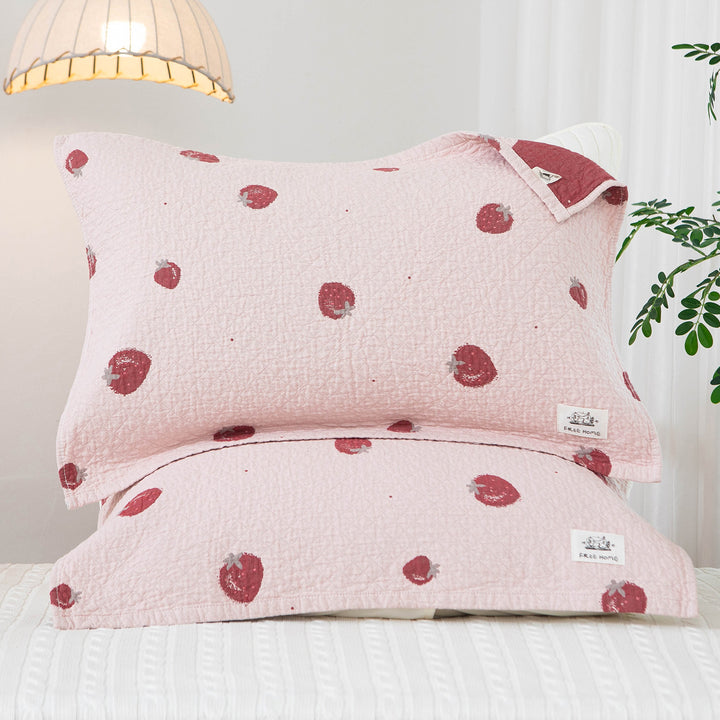 Women's pillowcase with modern checkered pattern Kalsten