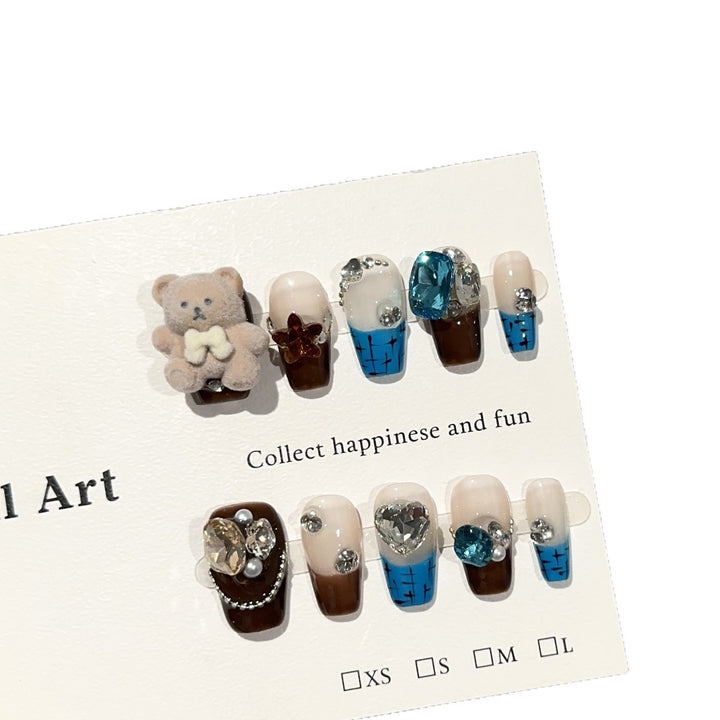 Whimsical Themed Press-On Nail Set