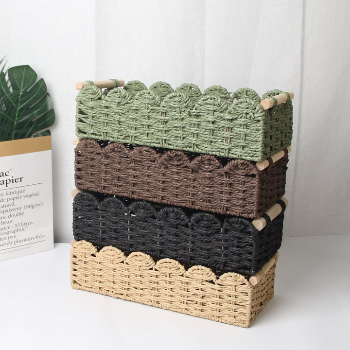 Woven Decorative Storage Tray
