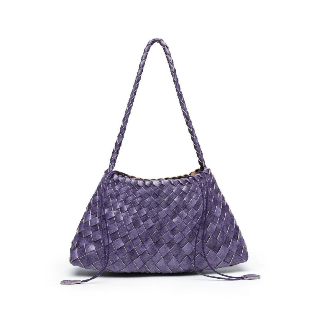 Textured Woven Slouchy Shoulder Bag Kalsten