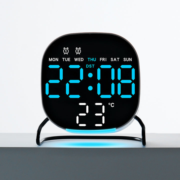 Digital alarm clock with temperature and calendar display Kalsten