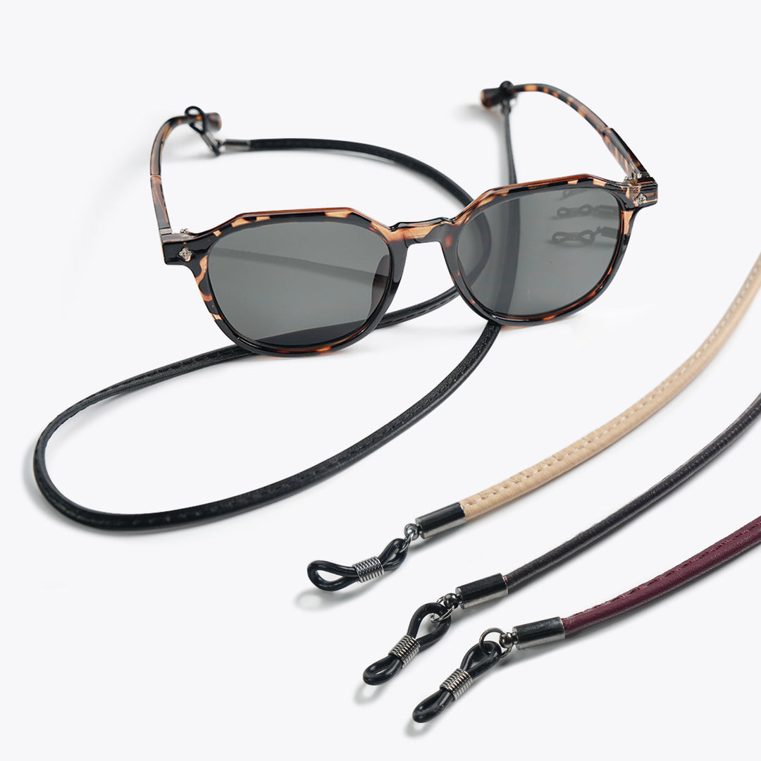 Stylish Leather Eyewear Retainer Kalsten