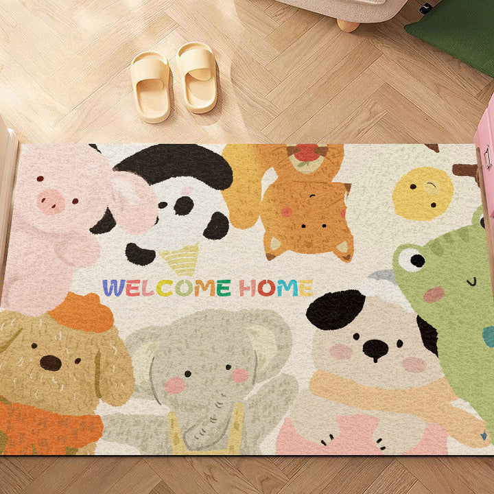 Animal-Themed Welcome Mat