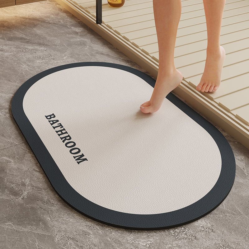 Absorbent Bathroom Mat Kalsten