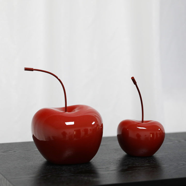 Decorative Green Apple Sculpture