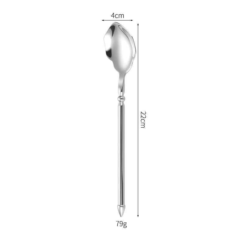More Elegant and Ergonomic Spoon with Slim Handle Kalsten