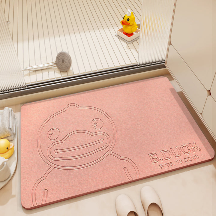 Playful Cartoon Bath Mat Kalsten