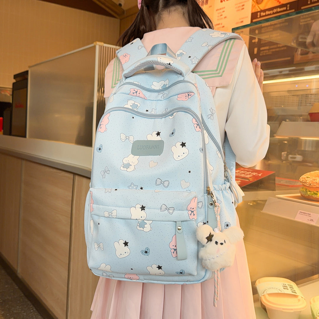Cartoon-Printed Backpack Kalsten