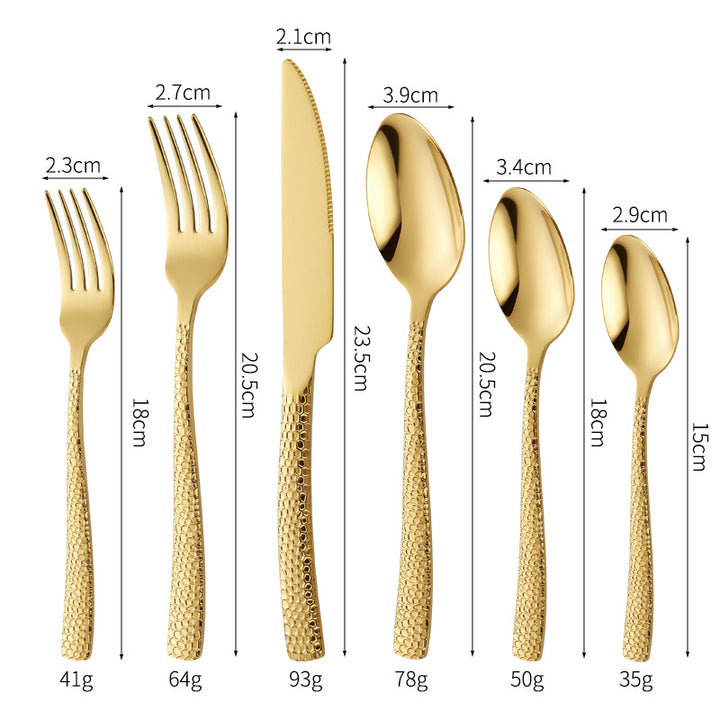 Stylish and Colorful Cutlery Set Made of Stainless Steel Kalsten