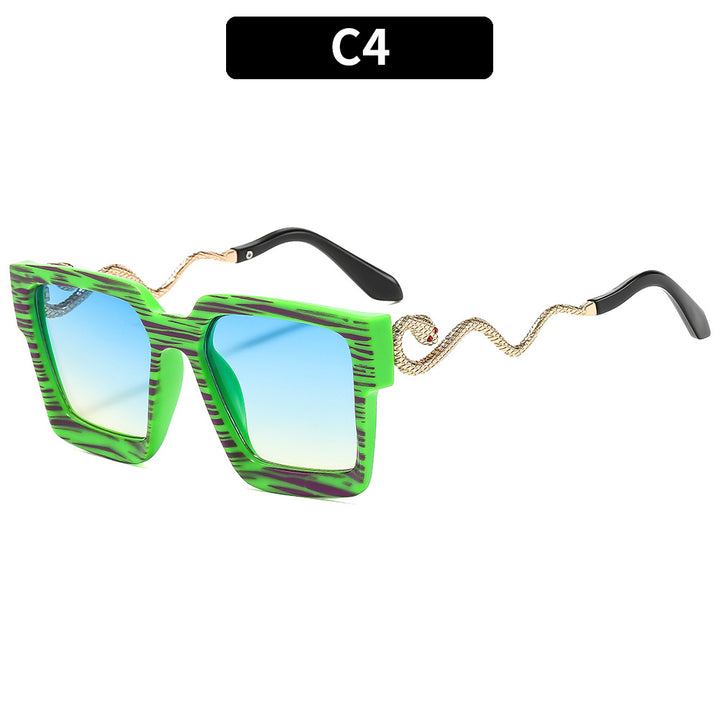 Statement Geo Square Sunglasses