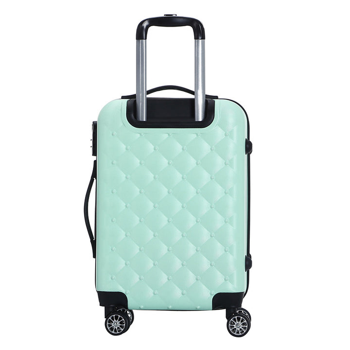 Unisex Quilted Hard Shell Carry-On Suitcase Kalsten