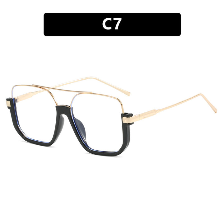 Women oversized sunglasses with trendy square frame and protective UV filter Kalsten