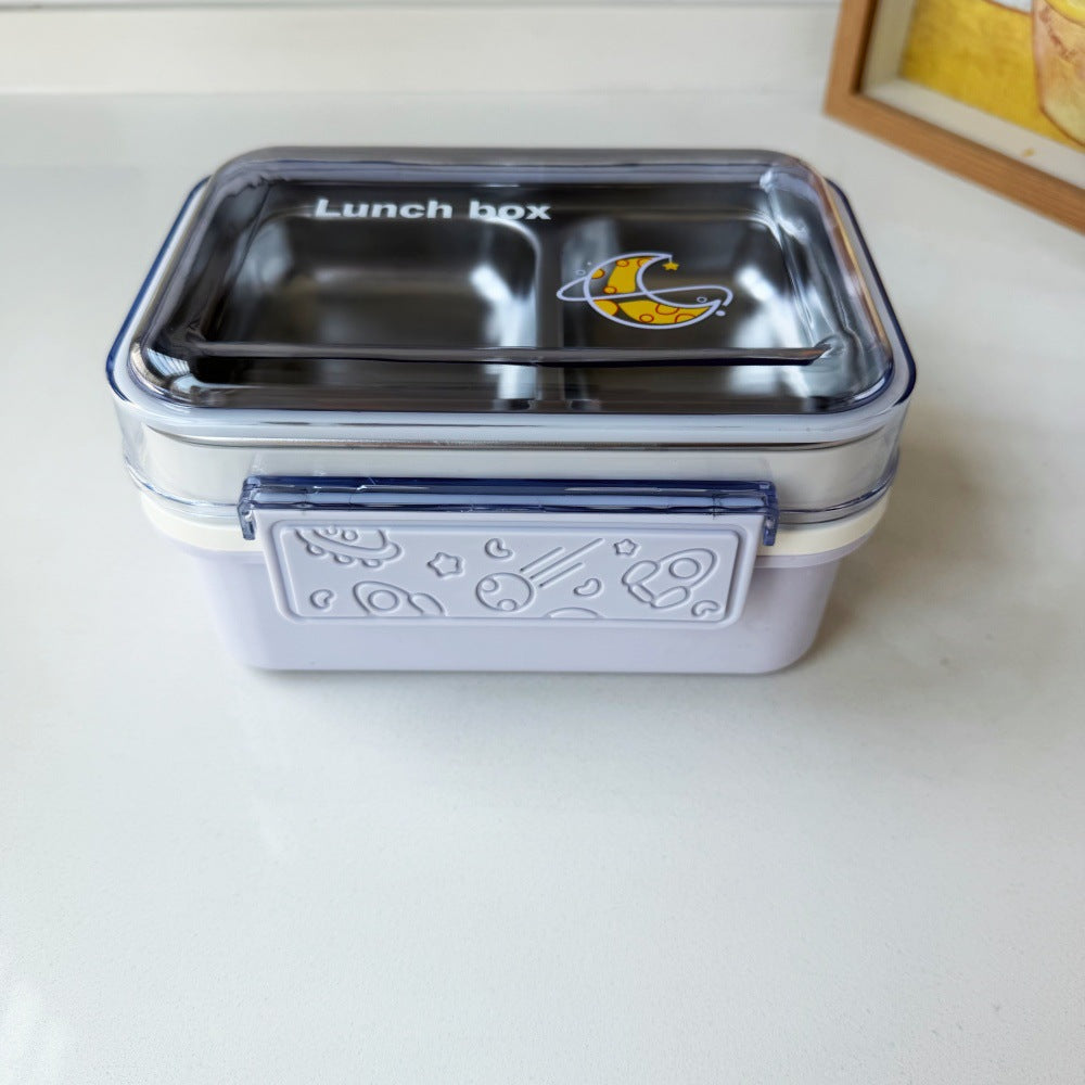 Multi-Compartment Glass Lunch Box