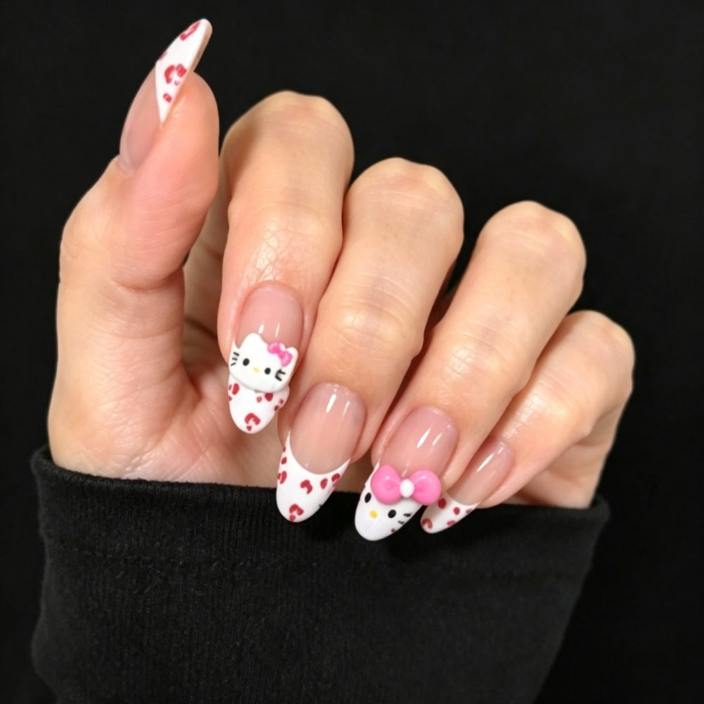Character-Embellished Press-On Nail Set Kalsten