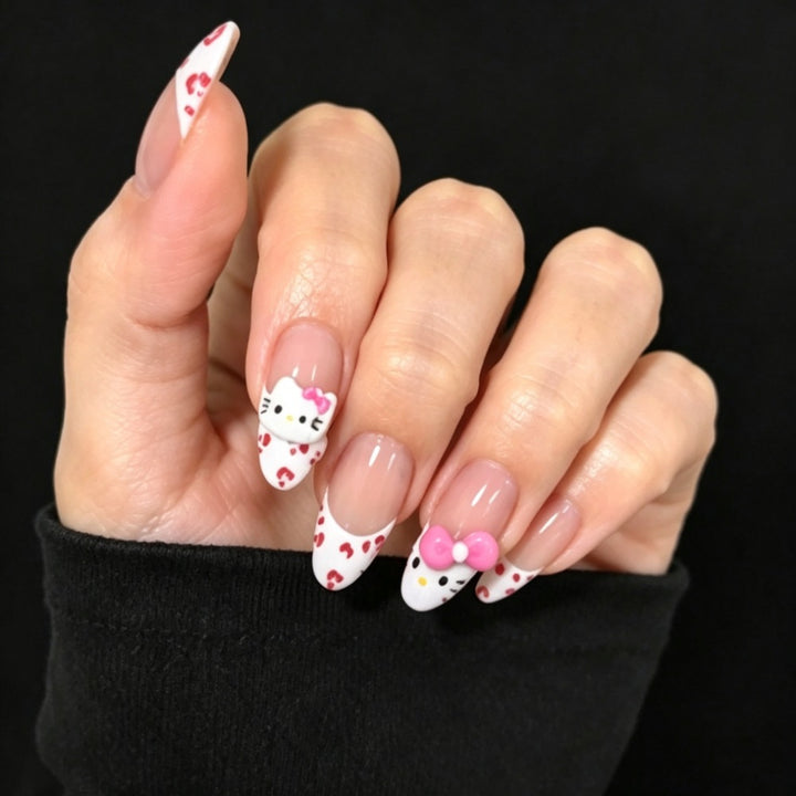 Character-Embellished Press-On Nail Set Kalsten