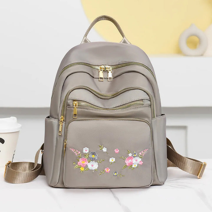 Women's Floral Embroidered Backpack Kalsten