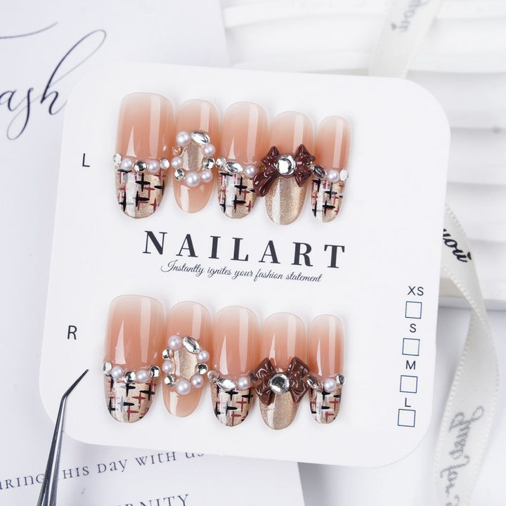 Creative Thematic Press-On Nail Set Kalsten