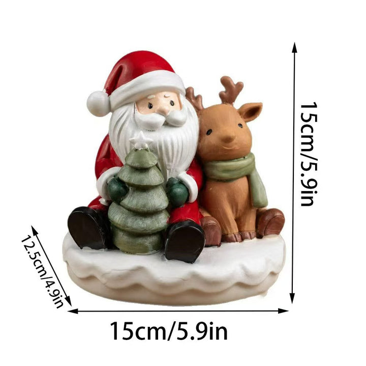 Detailed resin dragon figure with protective young dragon and decorative reclining pose