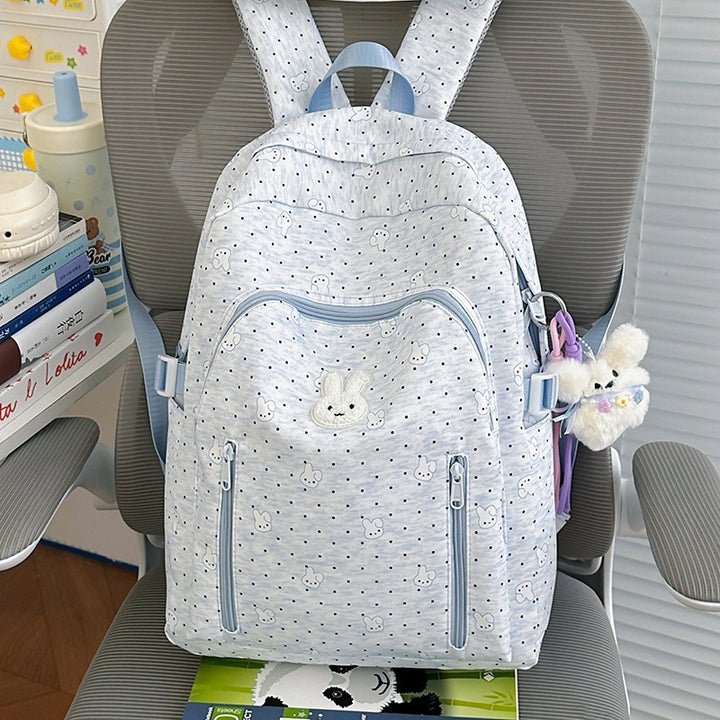 Cute Bunny-Themed School Backpack Kalsten