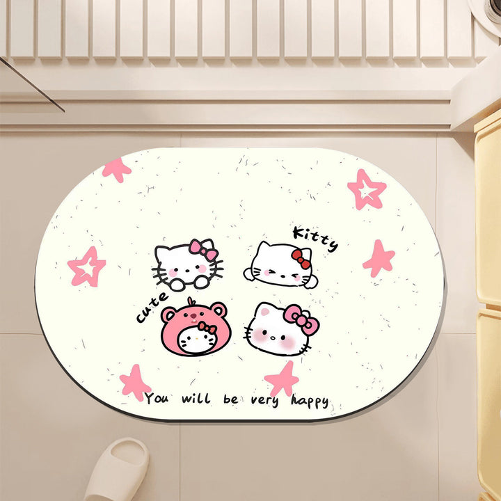 Playful Animal-Themed Area Mat