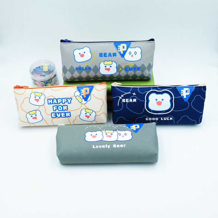 Cute Cartoon Print Pencil Case