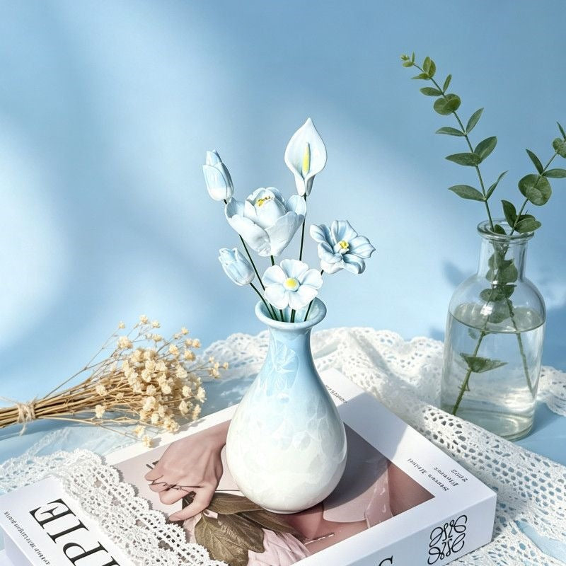 Decorative Ceramic Floral Vase