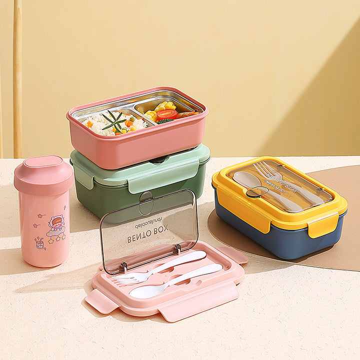 Stylish Multi-Compartment Bento Box