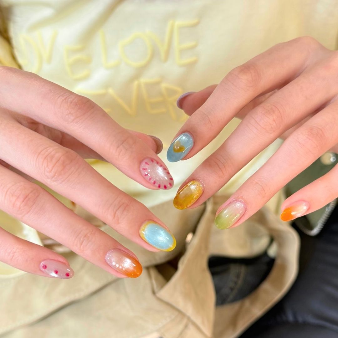 Artistic Ombre Glitter Nail Art Set Kalsten