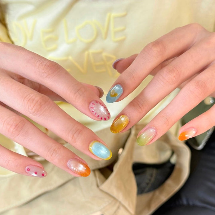 Artistic Ombre Glitter Nail Art Set Kalsten