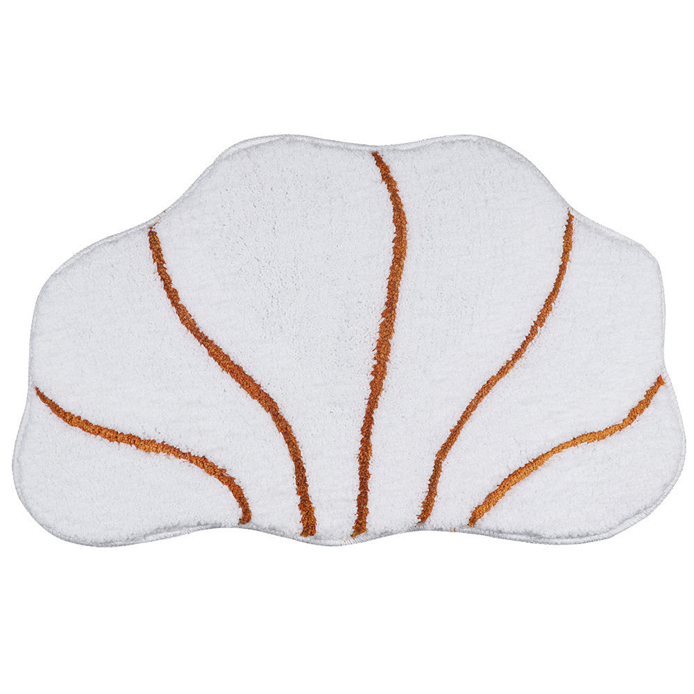 Shell-shaped Bath Mat