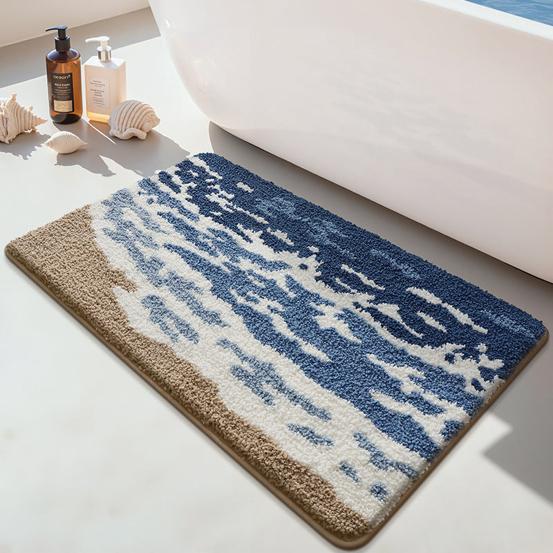 Playful Dog-Themed Bath Mat Kalsten