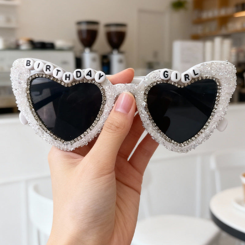 Heart-Shaped Celebration Sunglasses Kalsten