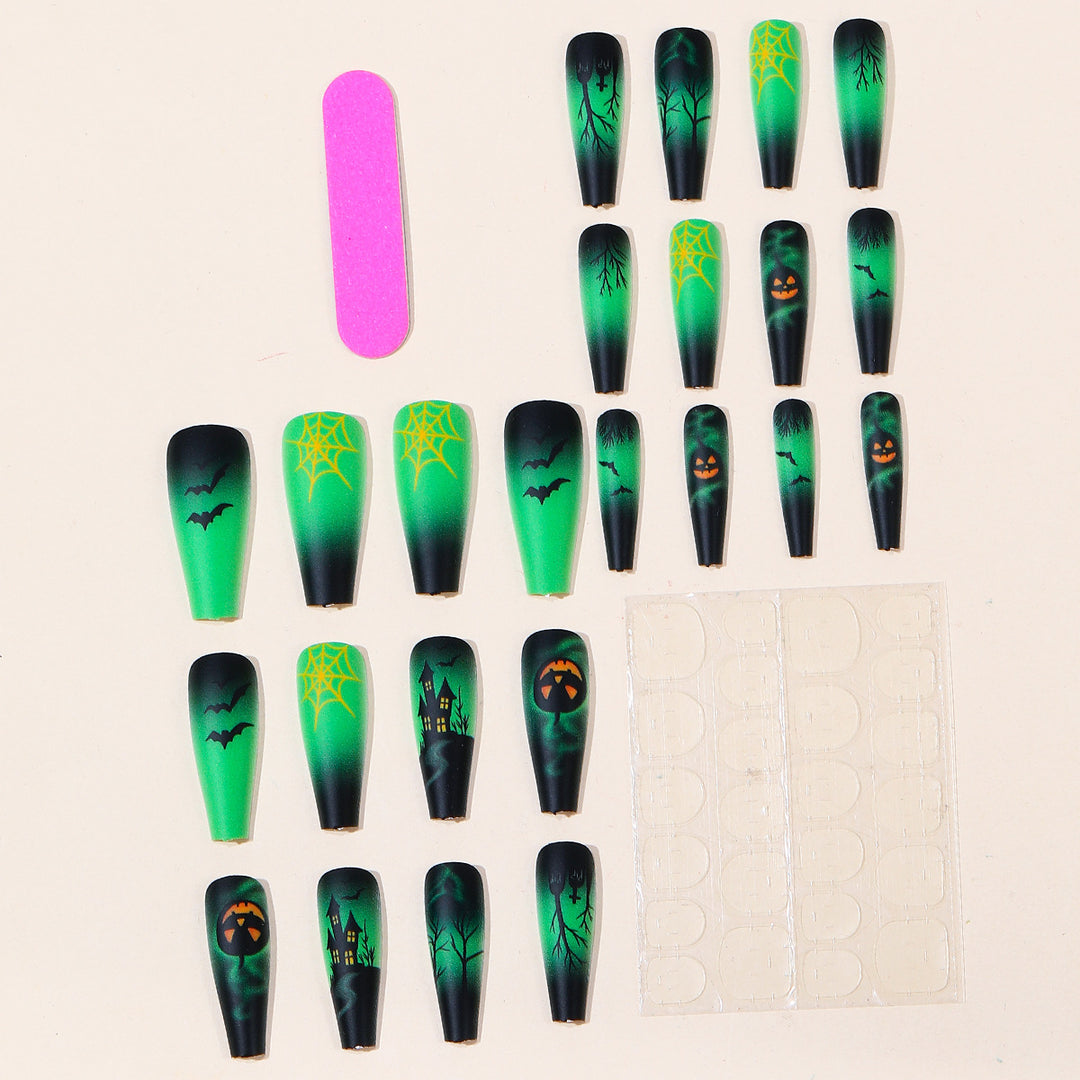 Spooky Halloween-Themed 3D Nail Art Extensions Kalsten