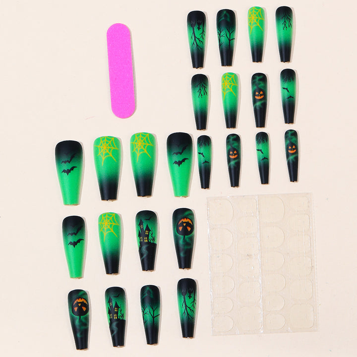 Spooky Halloween-Themed 3D Nail Art Extensions Kalsten