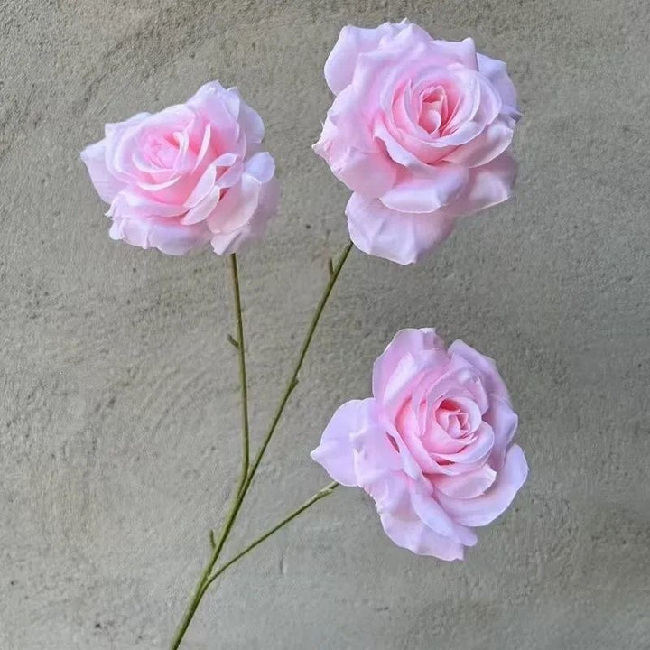 Lifelike Artificial Rose Stem Bouquet