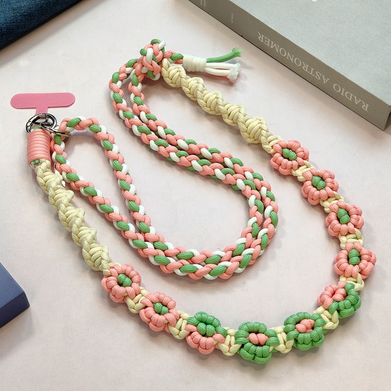 Decorative Floral Braided Leash Kalsten