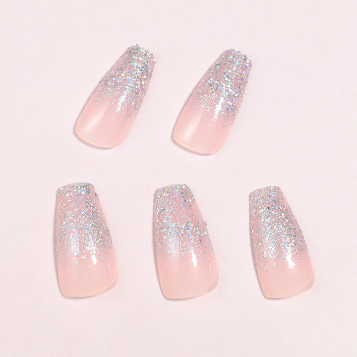 Luxury Glitter Ombre Press-On Nail Set Kalsten