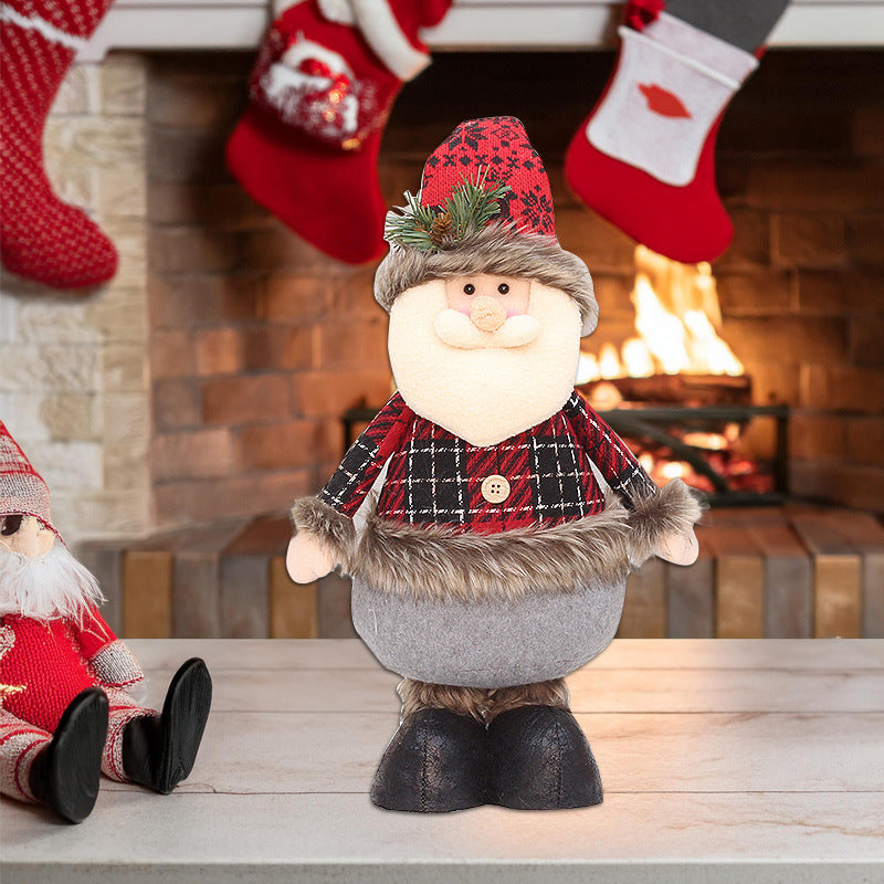 Whimsical Holiday Gnome Figurine