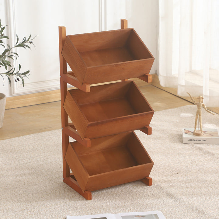 Wooden Multi-Level Organizer Kalsten
