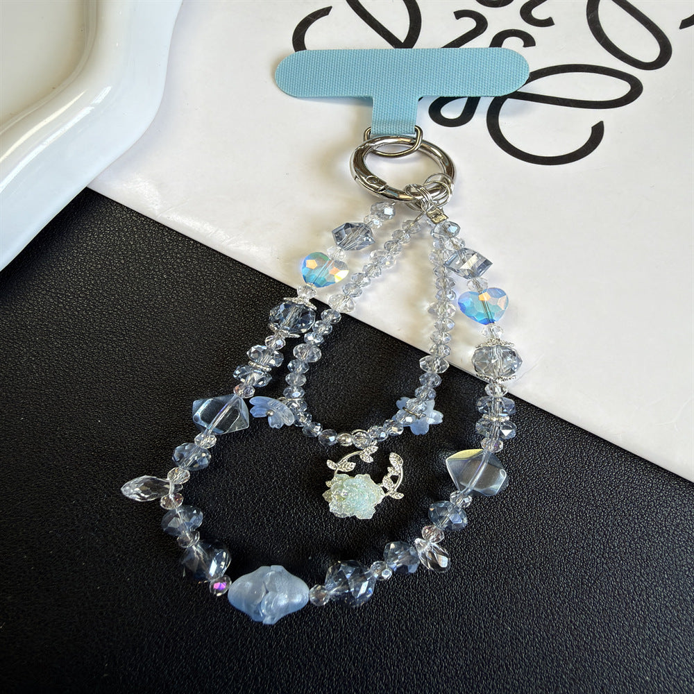 Decorative Crystal Charm Keychain Kalsten