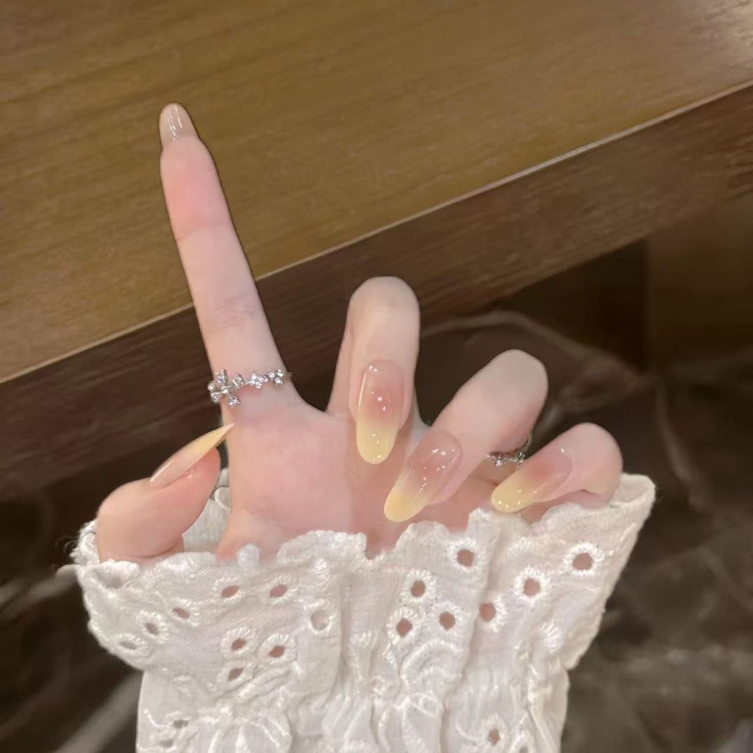 Premium Glossy Cashmere Nail Set Kalsten