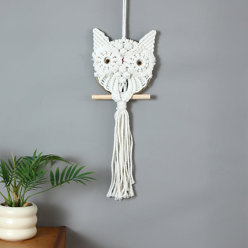 Macrame Owl Wall Hanging Kalsten