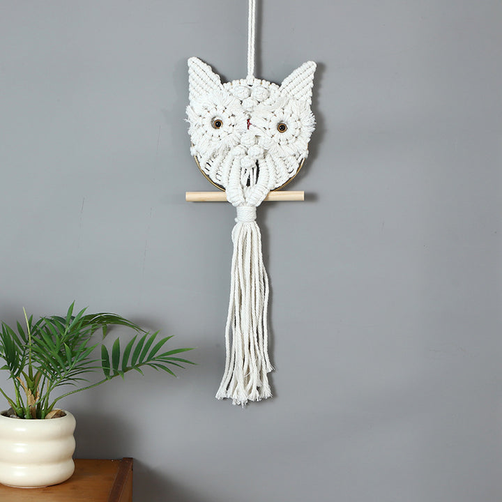 Macrame Owl Wall Hanging Kalsten
