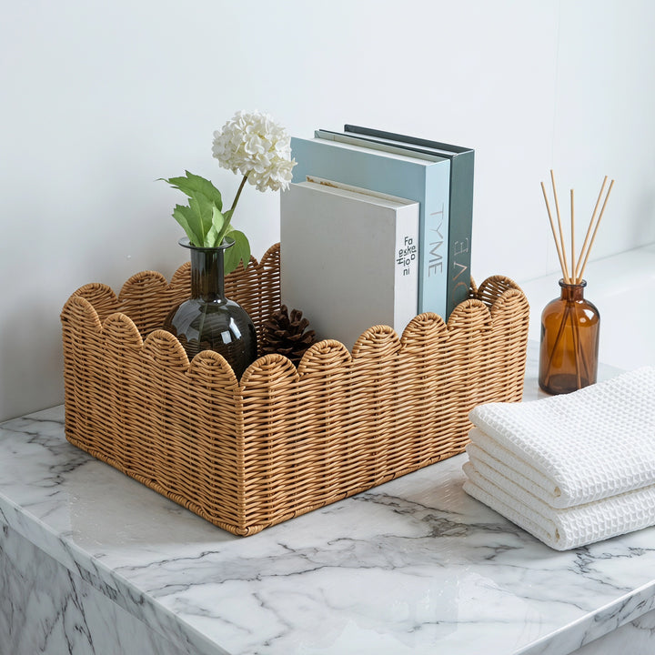 Decorative Woven Storage Tray Kalsten