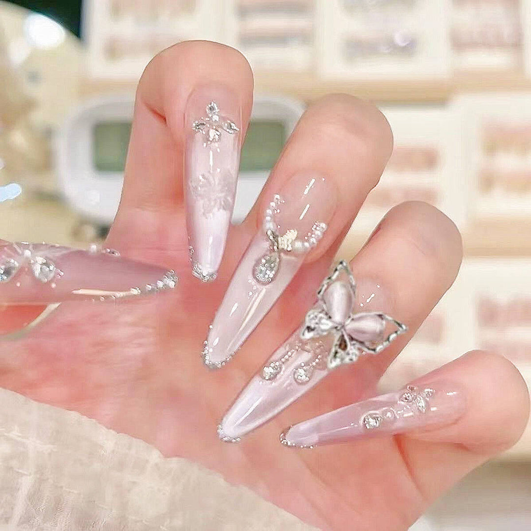 Stylish Stiletto Press-On Nail Extensions Kalsten