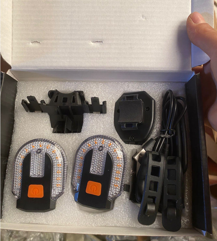 Rechargeable Bicycle Safety Light Set Kalsten