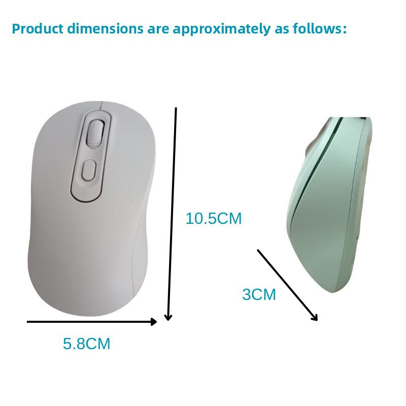 Ergonomic Wireless Mouse with Precision Scroll Mechanism Kalsten
