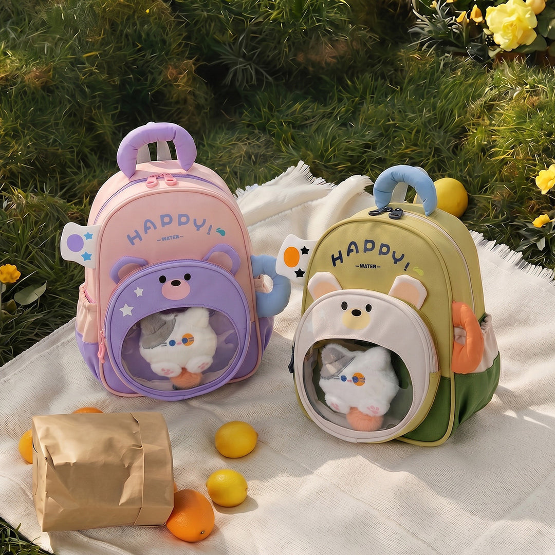 Playful Bear-Themed Backpack Kalsten