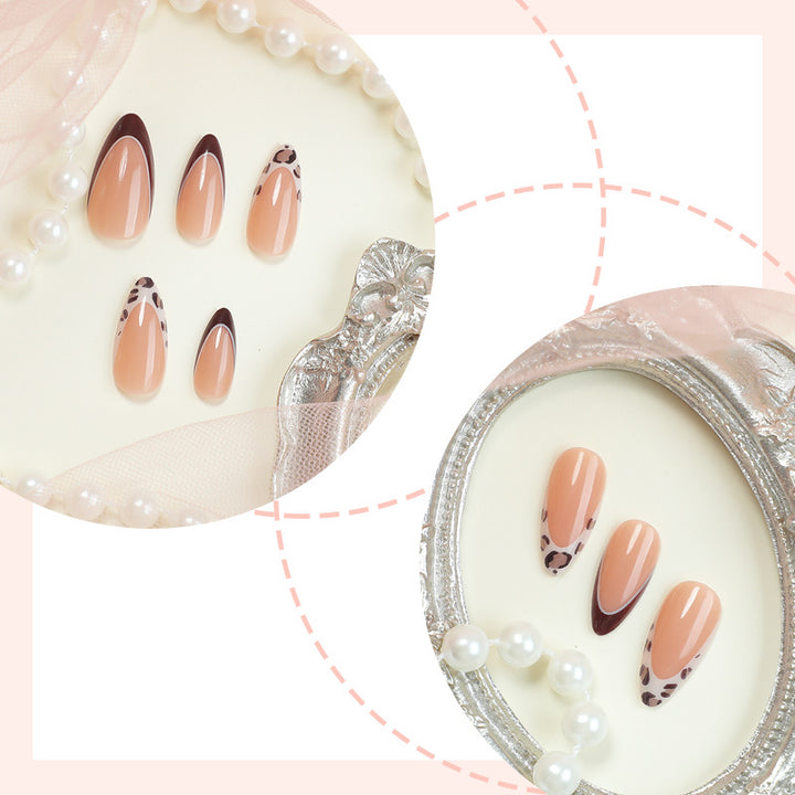 Stylish Press-On Nail Art Set with Contemporary Designs Kalsten